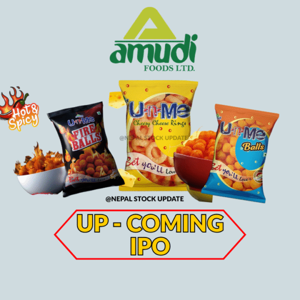 अमुदी फुड्सले २० लाख कित्ता…